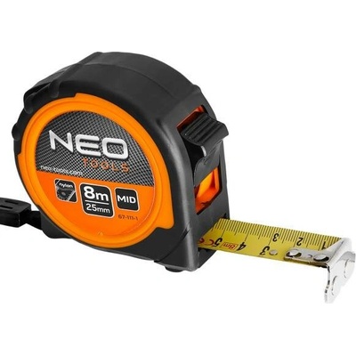 NEO tools metr svinovací 8m/25mm 67-111-1