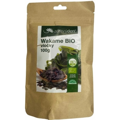 Zdravý den Wakame Bio vločky 100 g