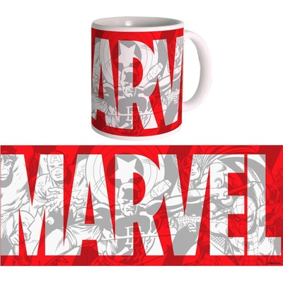 Marvel Semic Hrnček Comics Big Logo 300 ml