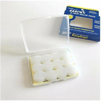 Mack´s Špunty do uší na spaní Mack's Pillow Soft White 1 pár