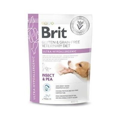 Brit GF Veterinary Diets Dog Ultra-Hypoallergenic Insect 0,4 kg