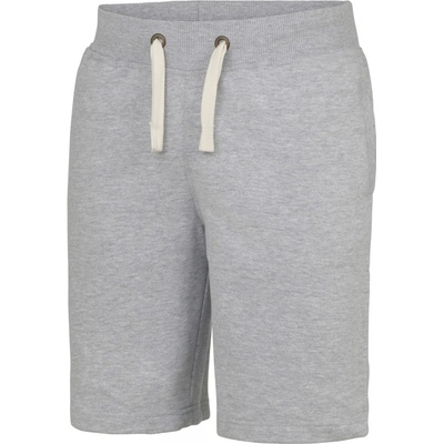 Just Hoods pánské kraťasy JH080 Heather Grey