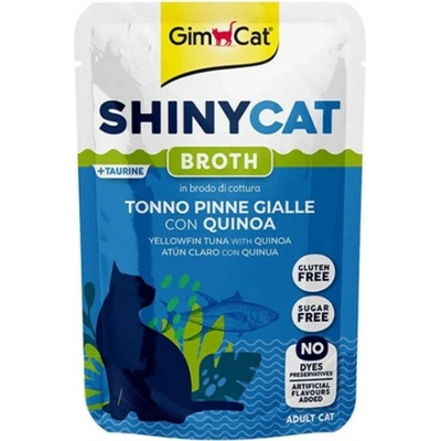 Gimcat ShinyCat kapsa tuňák žlut. s quinoa ve vývaru 70 g