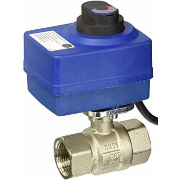 Image 1 of Mut meccanica Mut VS25 F-F 1" PN16 24V AC Сферичен кран с ел. задвижка (703001682)