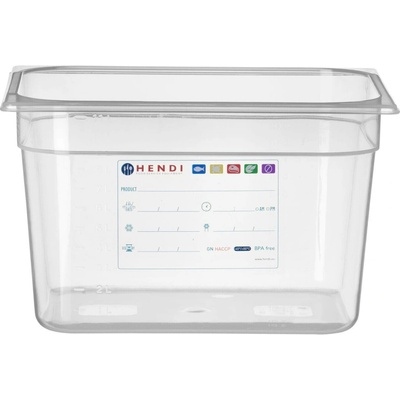 Hendi Gastronádoba HACCP - GN 1/2, 200mm