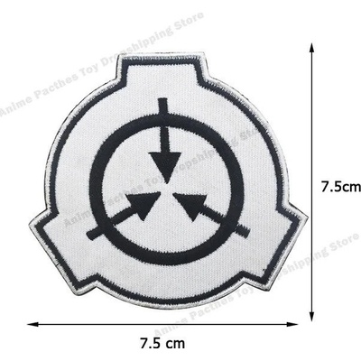 Nášivka SCP | SCP - Černá – Zboží Dáma