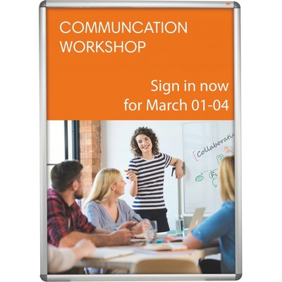 Nobo Rám na reklamu Clip A0 – Zboží Mobilmania