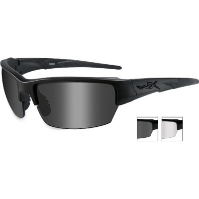 Brýle Wiley X Saint Smoke Grey + Clear/Matte Black