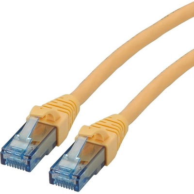 Roline 21.15.2727 RJ45, CAT 6A U/UTP, 10m, žlutý
