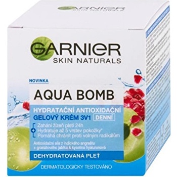 Garnier Skin Naturals Aqua Bomb hydratačný antioxidačný gélový krém 3v1 na deň 50 ml