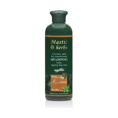 Mastic & herbs Prírodný šampón proti vypadávaniu vlasov s mastichou 300 ml