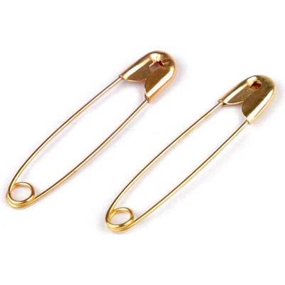 Prima-obchod Spínací špendlíky délka 28 mm, barva 2 zlatá – Zbozi.Blesk.cz