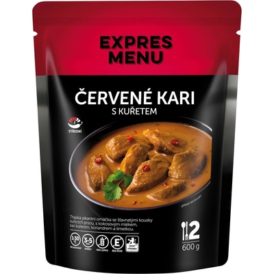 EXPRES MENU Červené kari s kuřetem 600 g – Zboží Dáma