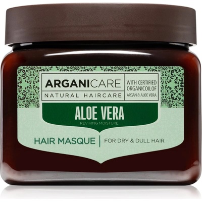 Arganicare Aloe vera Hair Masque хидратираща в дълбочина маска За коса 500ml