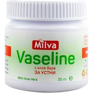 Milva Вазелин за устни с алое вера, 35 ml - ozone