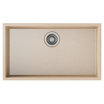 Teka Мивка Teka Square 72.40 TG, Гранит, За шкаф, 60 см, Светлобежов (115230017)