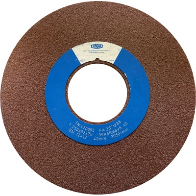 Tyrolit Brusný kotouč plochý 250 x 32 x 76 mm 99A46M8V40 T420605
