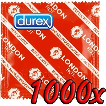 Durex London Rot 1000 pack