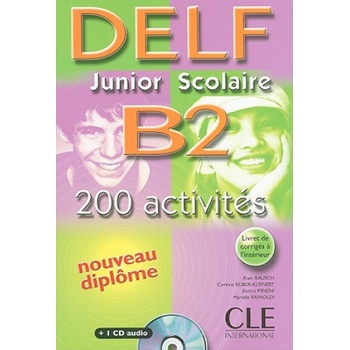 Collectif - DELF Junior Scolaire B2 Livre &amp; Corriges &amp; CD