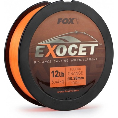 Fox Exocet Fluoro Orange Mono 1000 m 0,28 mm