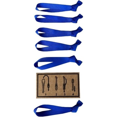 Evergoods poutka na zip Zipper Puller Kit signal blue