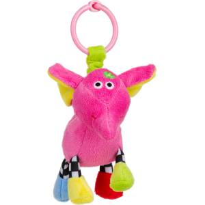 Canpol babies Мека дрънкаща играчка Canpol - Crazy Animals, слонче (2/284a) - ozone