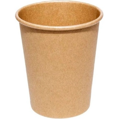 FLEXOBAL Papírový kelímek hnědý 200ml cena za