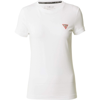 GUESS Тениска бяло, размер m