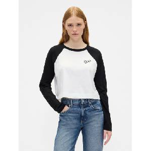 GAP Тениска с логото на GAP GAP | Cheren | ЖЕНИ | XXS - zoot - 54,61 лв