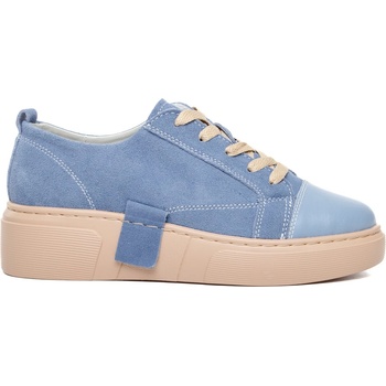 Обувки естествена кожа 595010 Blue