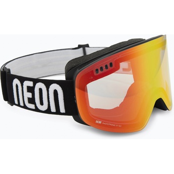 Neon Скиорска маска Neon Light Photo black/white/photo plus red