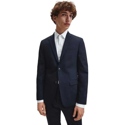 Calvin Klein Сако Calvin klein Stretch Wool Slim Fit blazer - Blue (Midnight Navy)