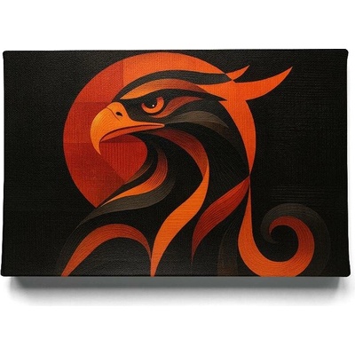 KRAFTHOUSE.EU Solar Eagle – obraz na plátno Premium Canvas | 100% bavlna | Různé rozměry Velikost: 150 x 100 cm Solar Eagle – obraz na plátno Premium Canvas | 100% bavlna