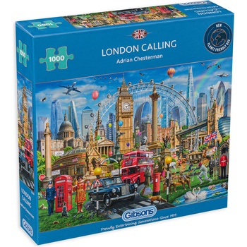 Gibsons Пъзел Gibsons от 1000 части - Лондон, Ейдриан Честърман (G6294)