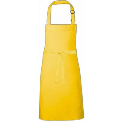 Link Kitchen Wear Nastavitelná zástěra na grilování bez potisku Žlutá X979