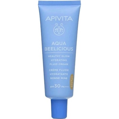 Apivita Aqua Beelicious Fluid SPF30 Tinted lehký tónovací fluid pro rozjasnění pleti SPF30 40 ml