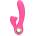 Loveline Tongue Flickering & Heating Rabbit Vibrator Exuberant Pink