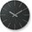 Lemnos Стенен часовник Edge L черен (AZ-0115 BK)