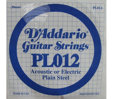 D'addario PL012