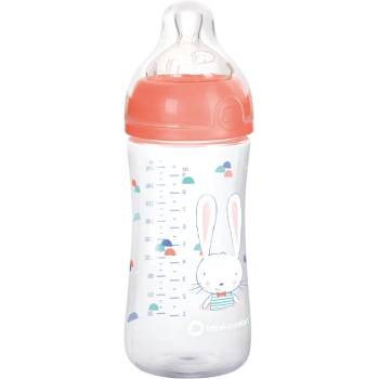 Bebeconfort Полипропиленова бутилка Bebe Confort - Emotion, Sweet Bunny, 270 ml, розова (3102201220)