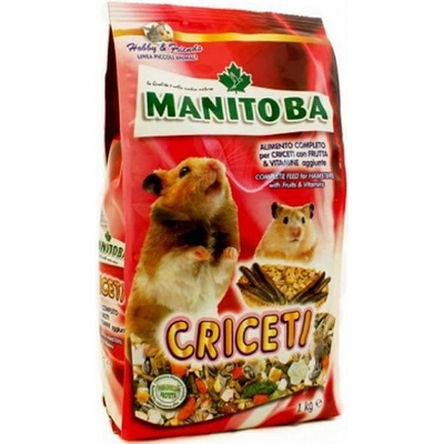 Manitoba Criceti Kvalitné krmivo s ovocím pre škrečky a hlodavce 1 kg