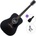 Pasadena PD-100E Standard SET Black Електро-акустична китара Дреднаут