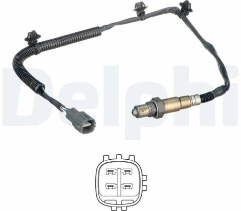 Lambda sonda DELPHI ES20633-12B1 (ES2063312B1)