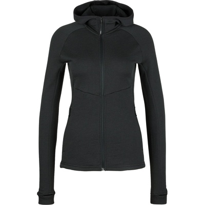 Stoic Дамско вълнено яке Stoic Women's MerinoFleece240 StorforsSt. Zip Hoody Merino hoodie - Black - размер XL (105-6669-0115)