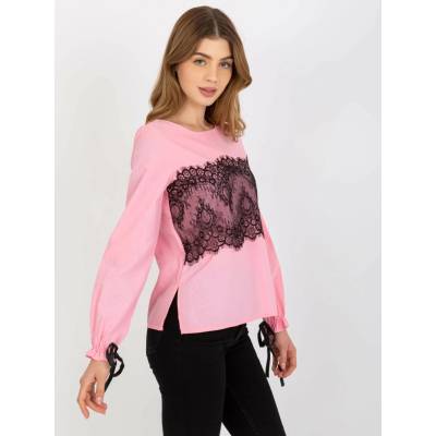 Blouse LK BZ 506877.15X pink ružová
