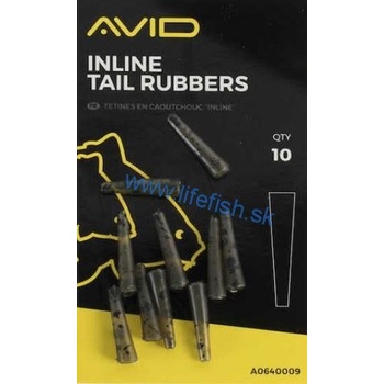 Avid Carp Prevleky Inline Tail Rubbers 10ks