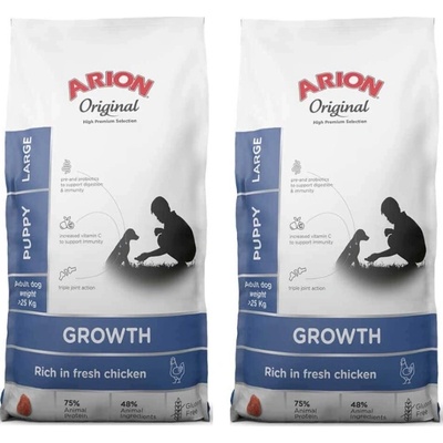 Arion Original Growth Puppy Large Chicken 2 x 12 kg
