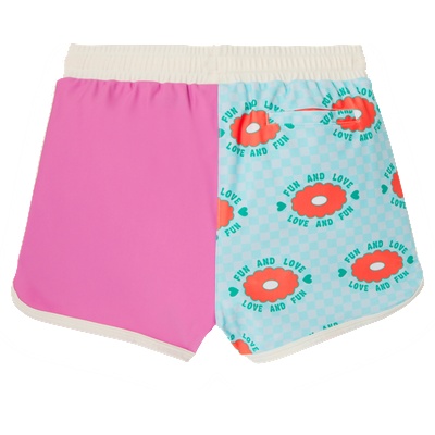 KiETLA: Шорти с UPF 50+ защита - Flower Pink - 6-8 години (SSHFLOWERP6Y8Y)