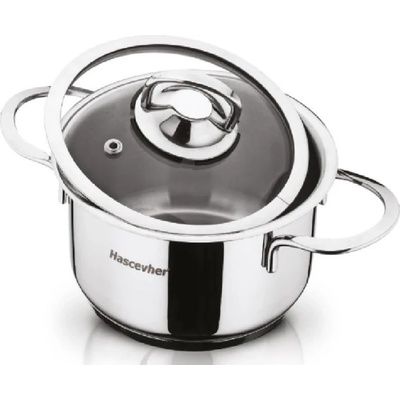 Hascevher Мини тенджера с капак, инокс Ø12cm Hascevher (1077)