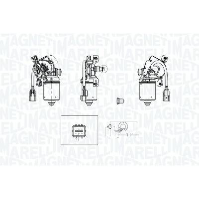 Motor stieračov MAGNETI MARELLI 064379000010